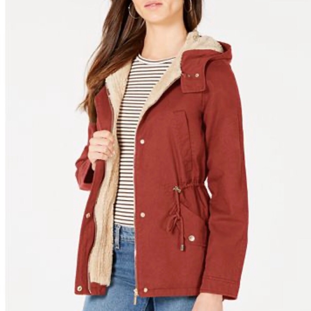 Collectionb fleece-lined lightweight jacket